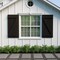 Ekena Millwork Rustic Four Board Joined Board-n-Batten Rough Sawn Faux Wood Shutters w/Z-Board, 22W x 36H, PR SHUBJZ22X36RSPR - alternate 3